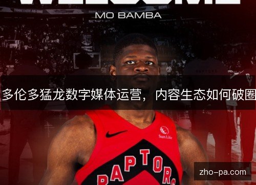 多伦多猛龙数字媒体运营，内容生态如何破圈